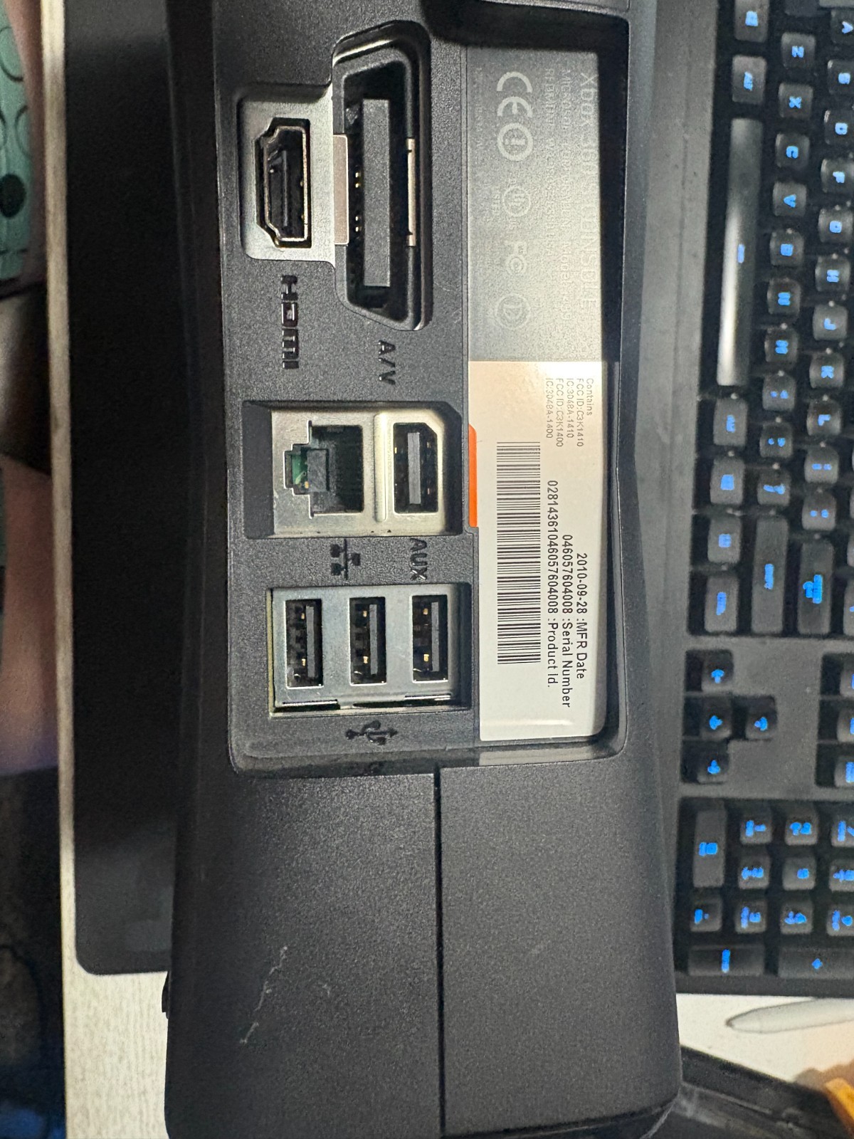 Microsoft Xbox 360 S with Extras
