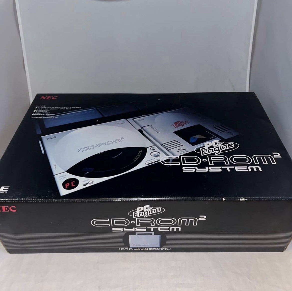 NEC PC Engine CD-ROM² System IFU-30A CDR-30A Boxed Serial Matching For Parts Rep