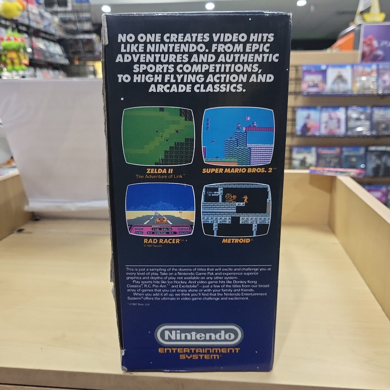 Nintendo NES Control Deck COMPLETE System In Box CIB