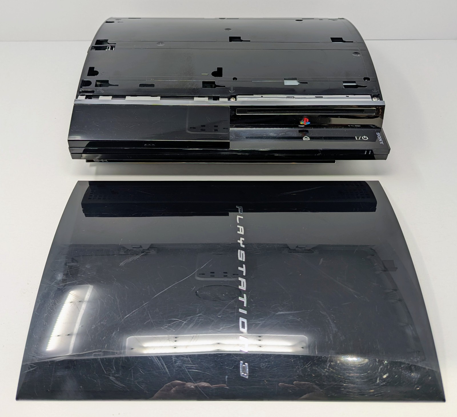 PlayStation 3 PS3 Fat Backwards Compatible Console CECHE01 – For Parts Or Repair