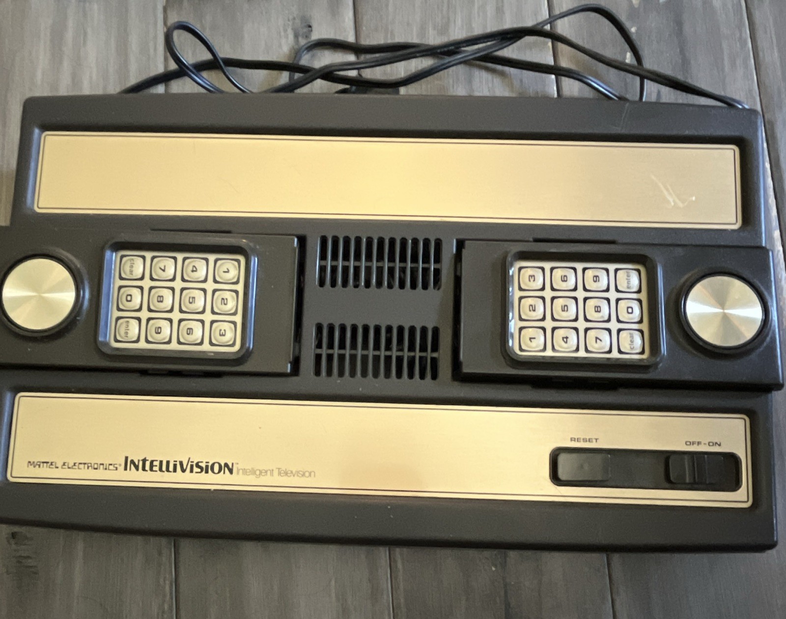 Mattel Electronics Intellivision Video Game Console with 7 Boxed Games