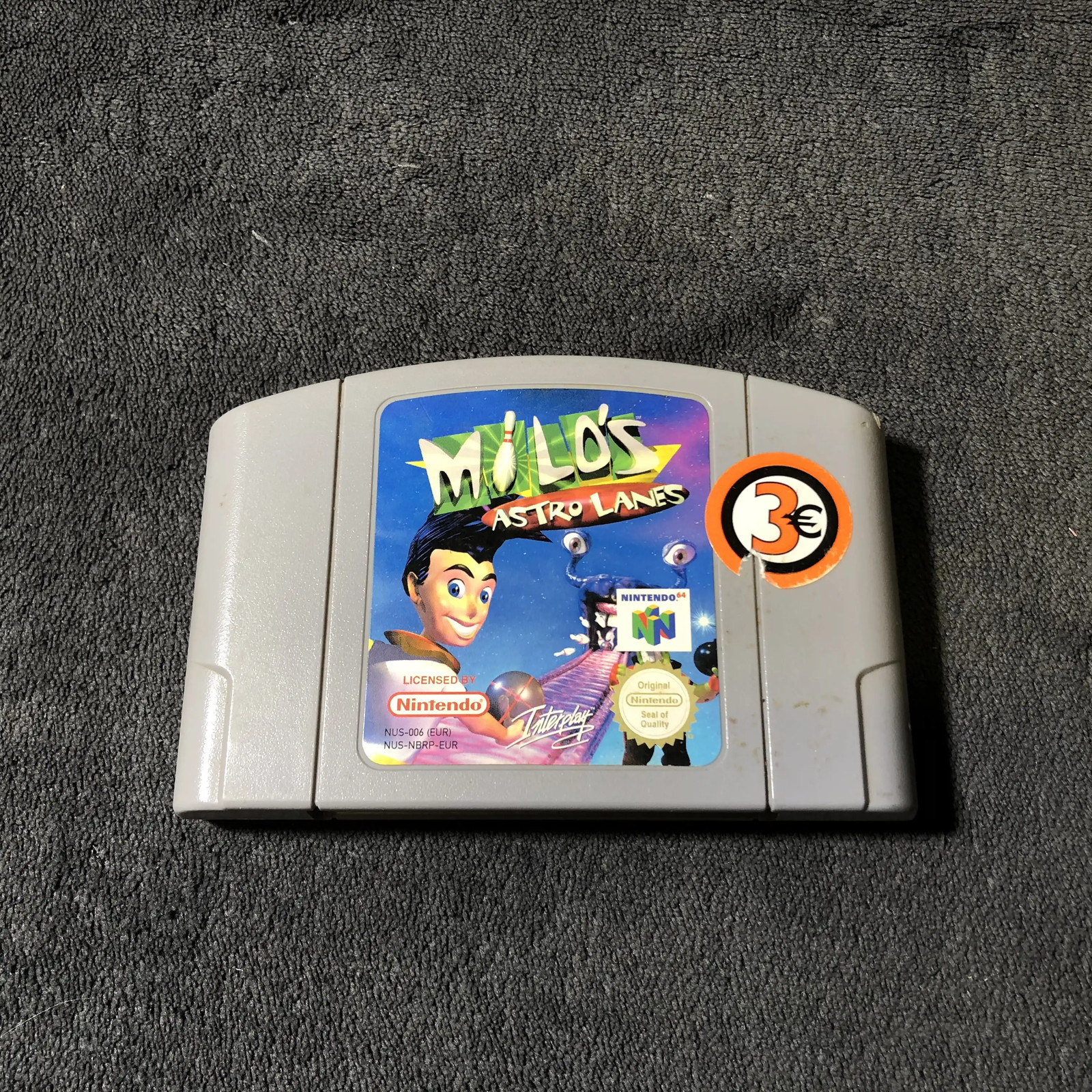 Nintendo 64 Milo’s – Astro Lanes EUR Good condition