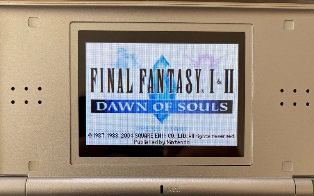 Square Enix Final Fantasy I II Game Boy Advance GBA North American USA