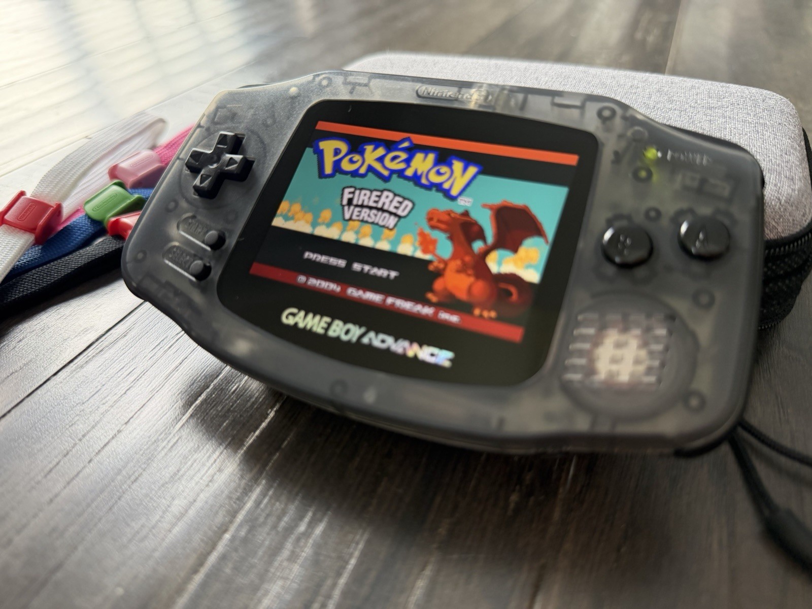 Nintendo Gameboy Advance GBA FP Backlit M2 3.0” IPS NO Touch Pad – Smoky Black