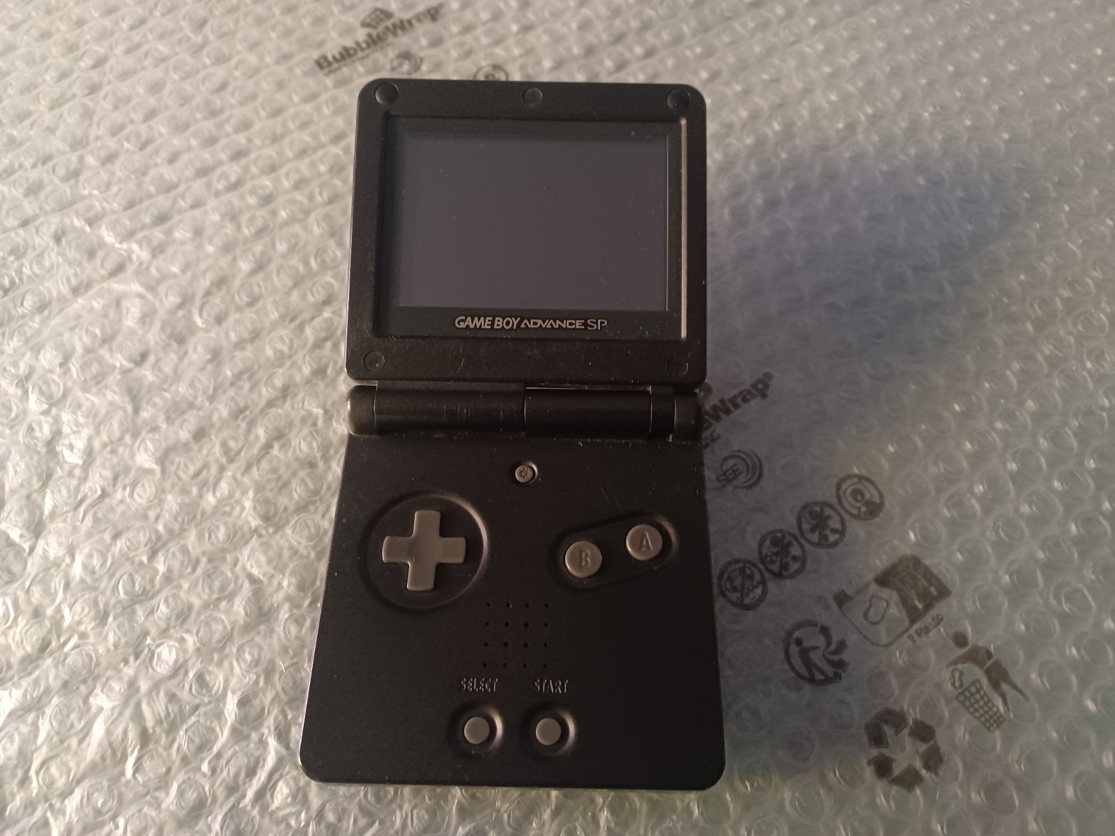 Nintendo Gameboy Advance GBA SP Black/Black