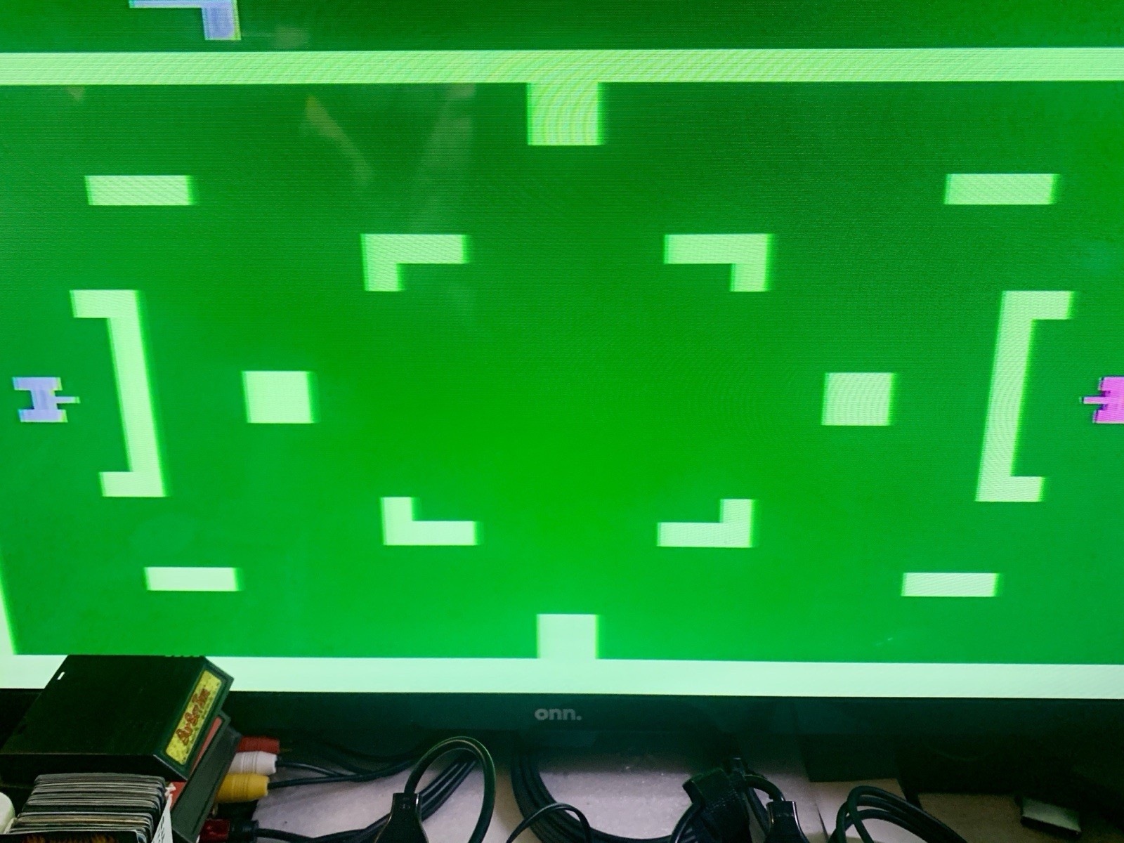 ATARI 2600 CX-2600A CONSOLE/2 JOYSTICKS + SET OF PADDLES TESTED & COMBAT 6/5 EXC