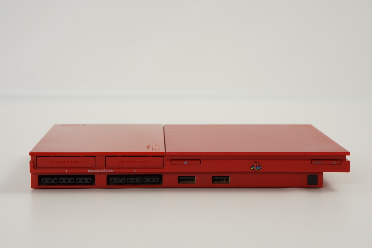 PS2 Slim Console SCPH-90000 CR CINNABAR RED Only for NTSC-J Playstation 2 643004