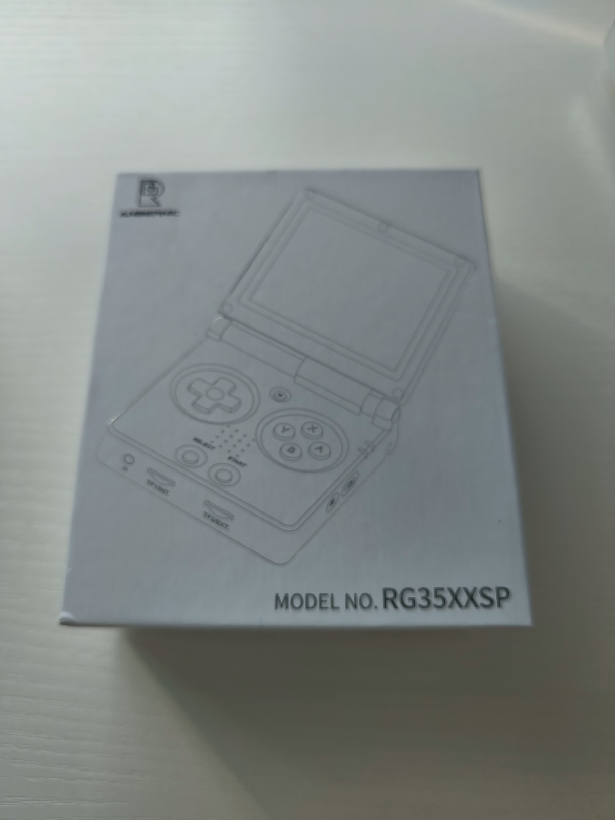 RG35XX SP Flip Anbernic Gray Linux Handheld Game Console