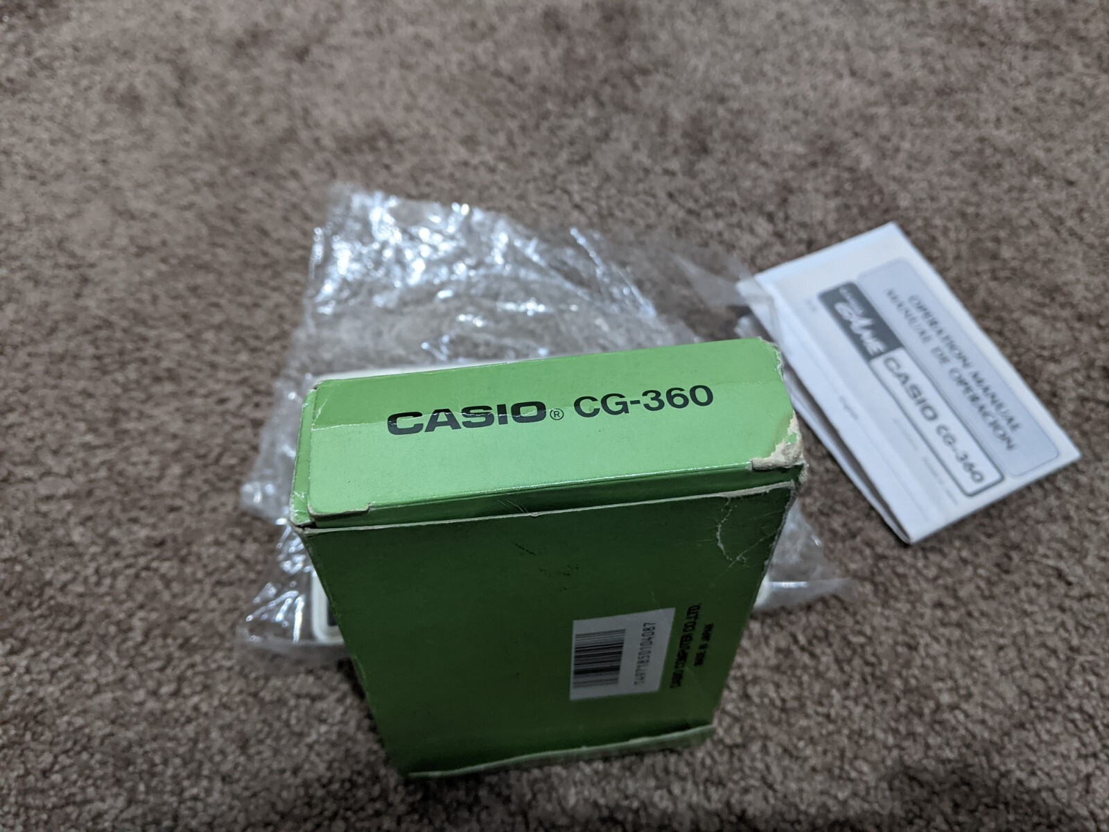 Casio CG-360 SL Bankman with original box – Immaculate Condition!