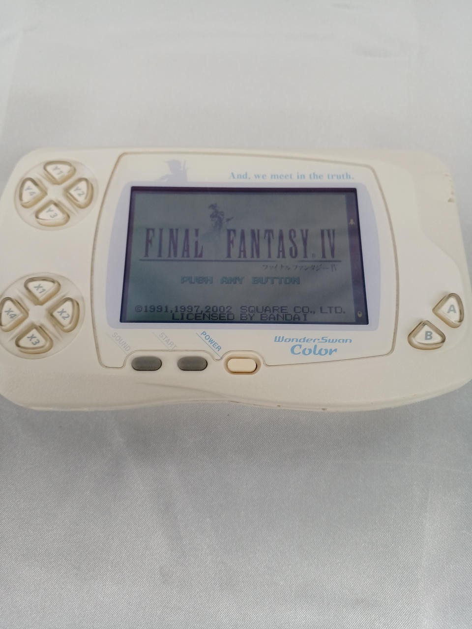 WonderSwan Final Fantasy Model WSC 001 BANDAI