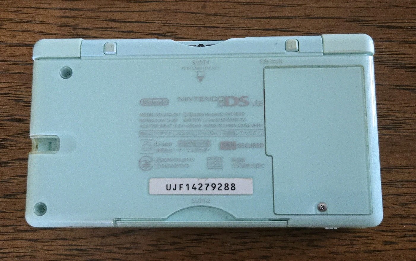Nintendo DS Lite (Teal Blue) USG-001 OEM Handheld Console with Charger FreeShip!