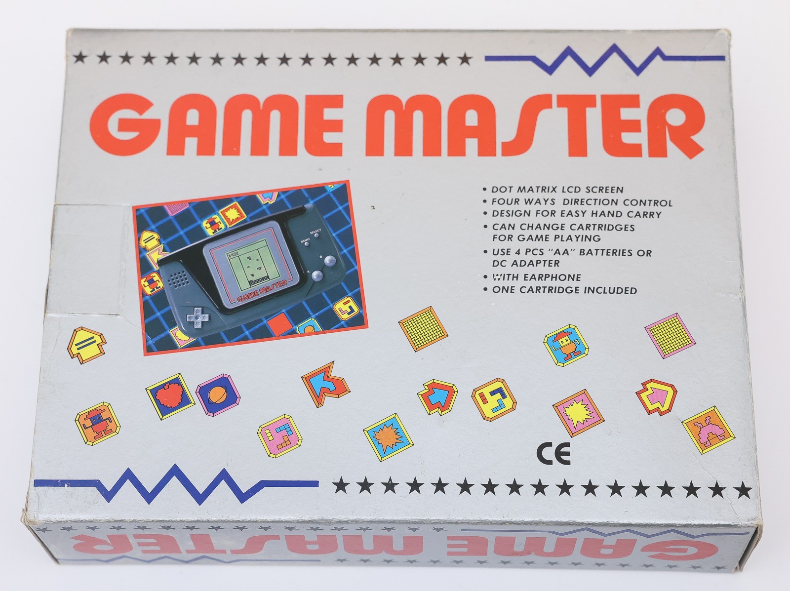 Game Master Handheld Console System Hartung Delplay Watara – Works but Bad LCD