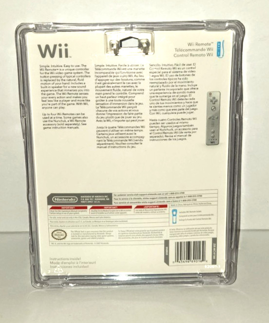 Nintendo Wii White RVL-001 w/ Wii Sports + Extra Remote + Sports Pack- BRAND NEW