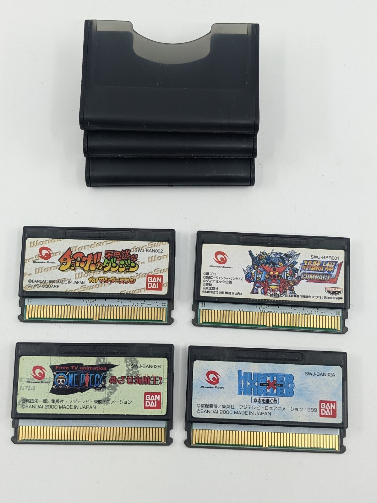 Vintage Bandai Magic Swan Handheld Video Game System, Tested w/4 GAMES US Seller