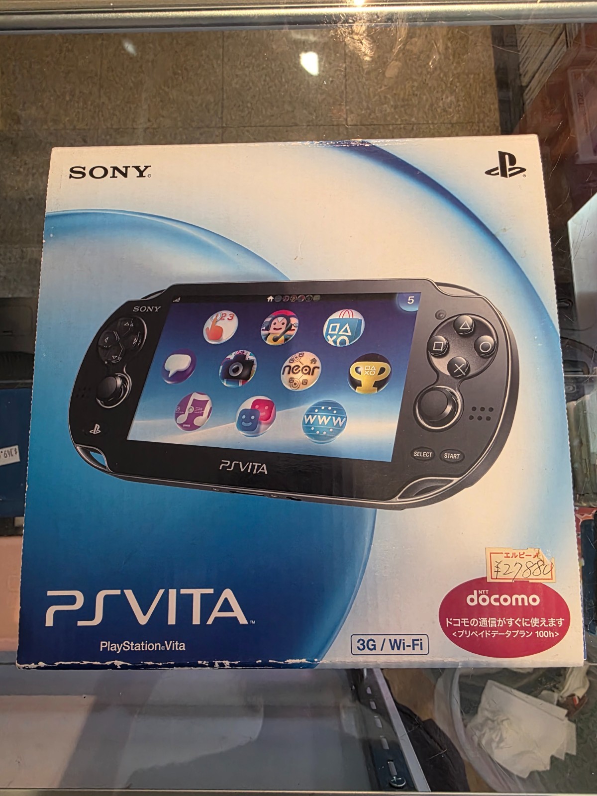 Sony PS Vita PCH-1100 OLED Black Complete In Box Near Mint