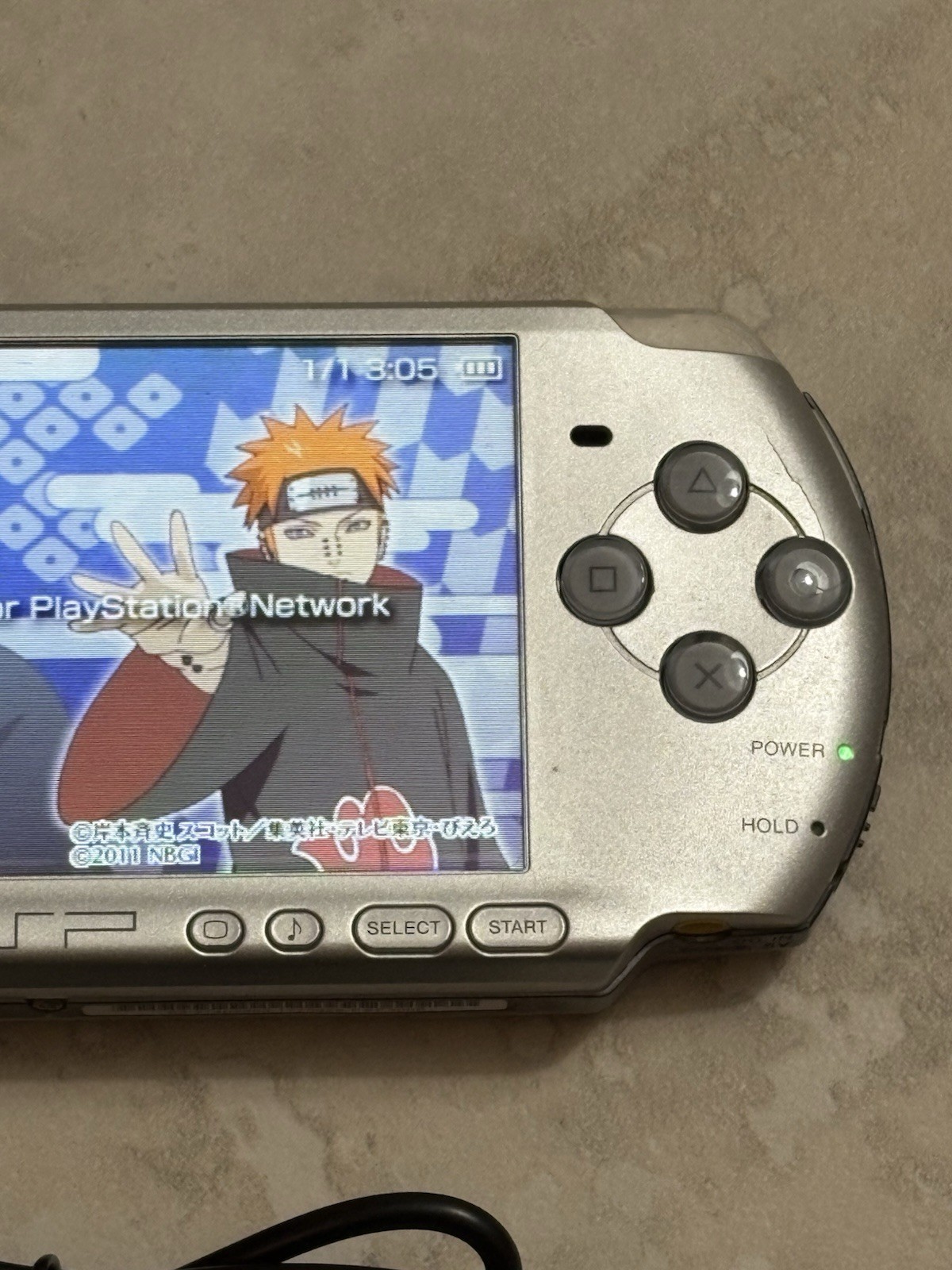 Mystic Silver Sony PSP 3000 System w/ Charger, Battery, & Bundle Import