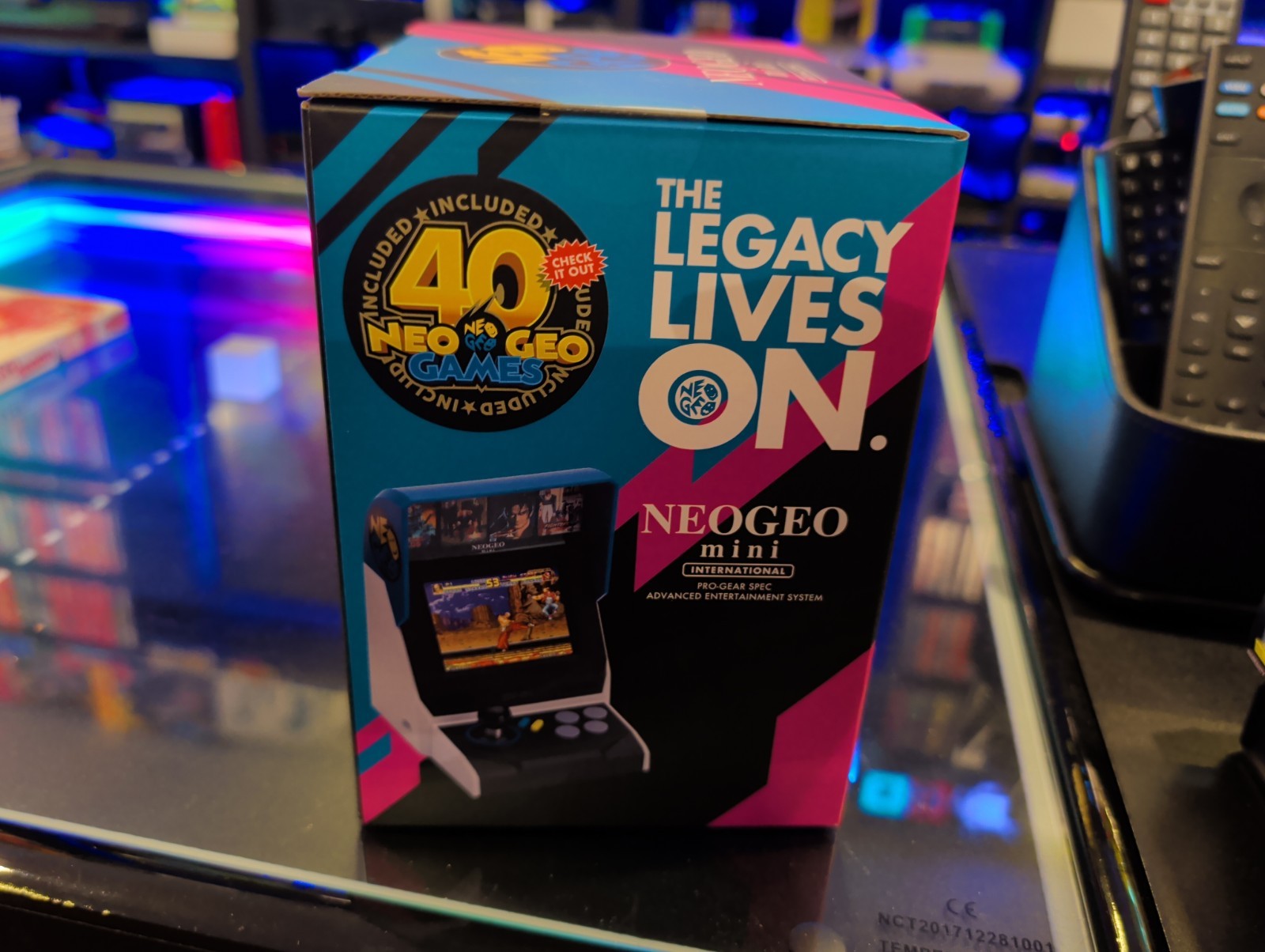 NEOGEO Mini International Classic Edition SNK 40th Anniversary Brand New Sealed