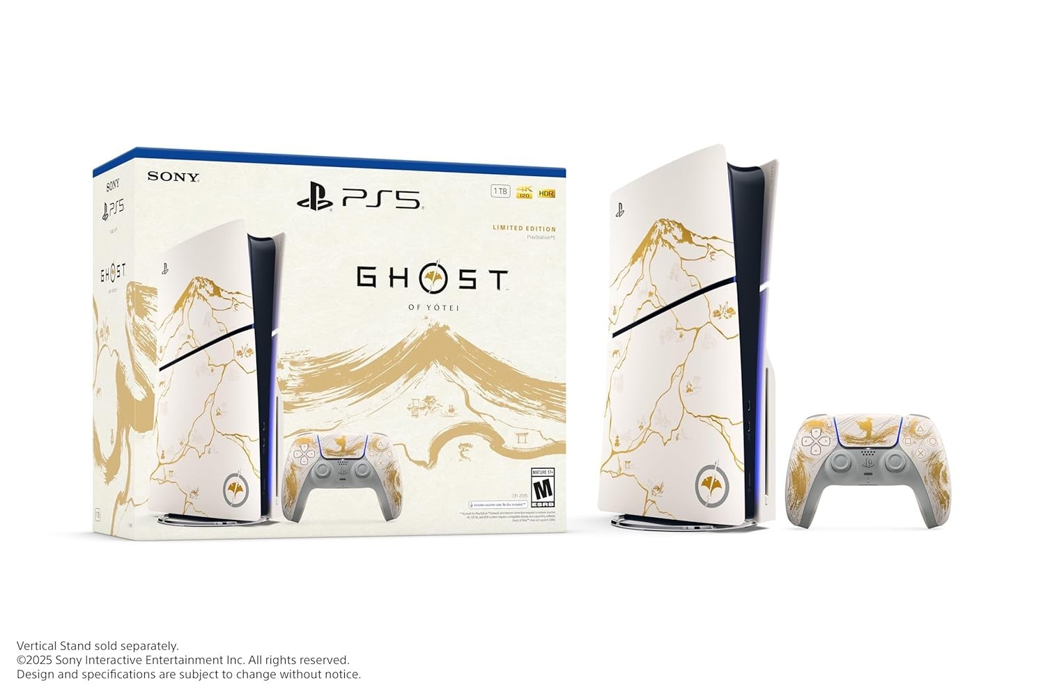 PlayStation 5 Console – Ghost of Yōtei Limited Edition Bundle,94943301