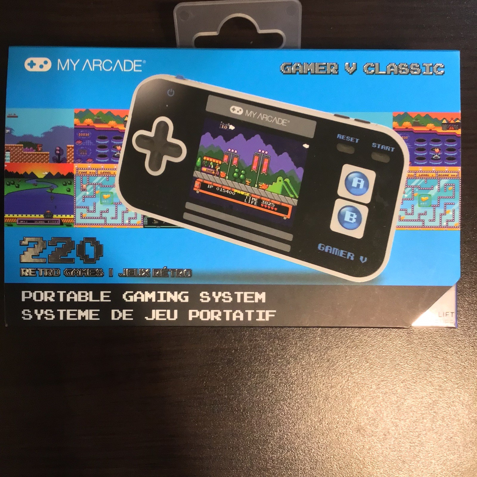 My Arcade Gamer V Classic Portable Gaming System 220 Retro Games NEW IN BOX