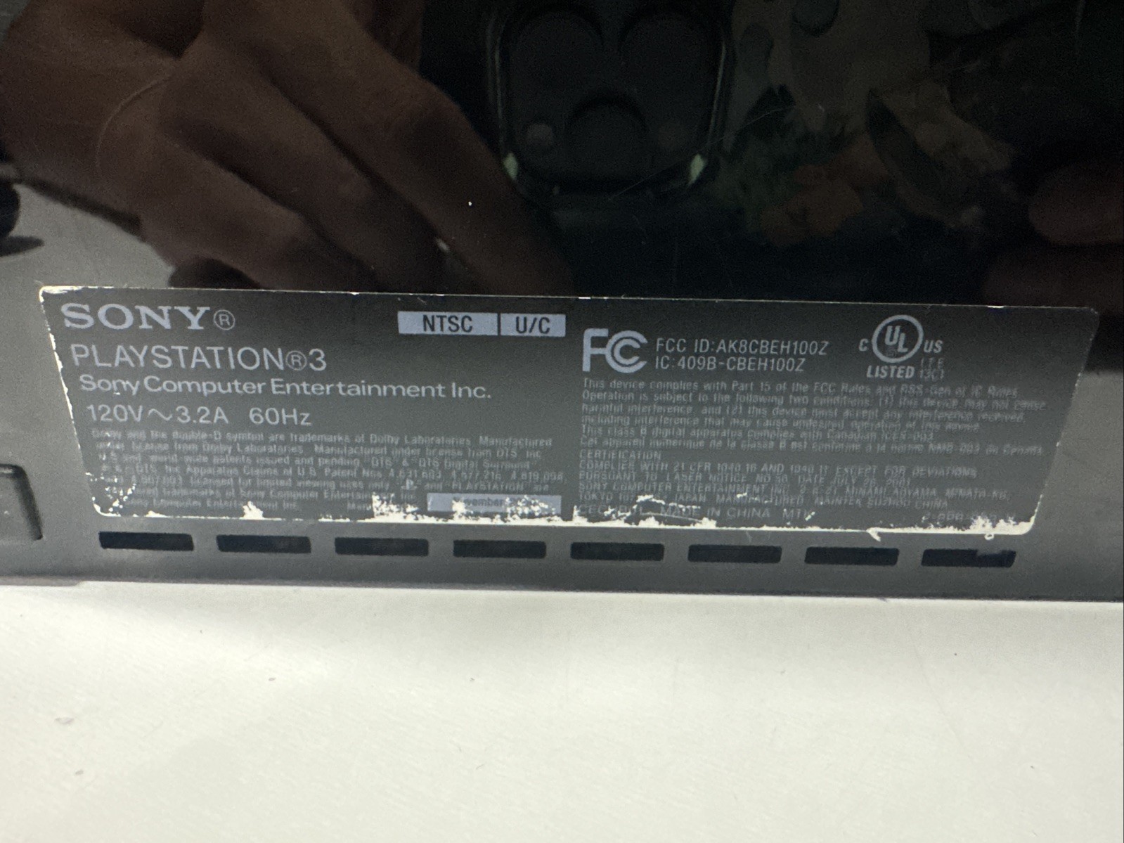 Sony PlayStation 3 Console 20GB CECHB01 Backwards Compatible PS1 PS2 PS3 (Read)