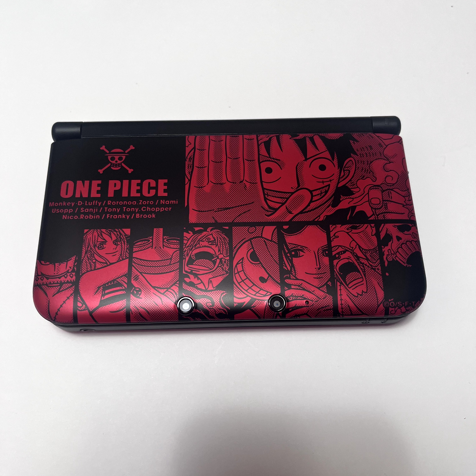 Nintendo 3DS LL XL One Piece Unlimited World R Luffy Red OPEN BOX AMERICAN SELLR