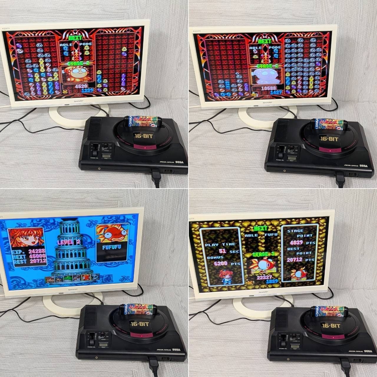 SEGA Mega Drive HAA 2510 with original box confirmed working includes manual con