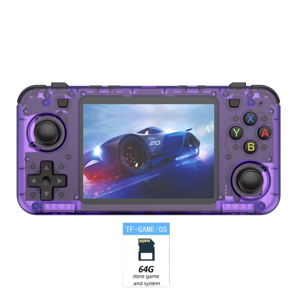 New R36H Game Console R36S Horizontal Retro Handheld Consolas Open Source Portab