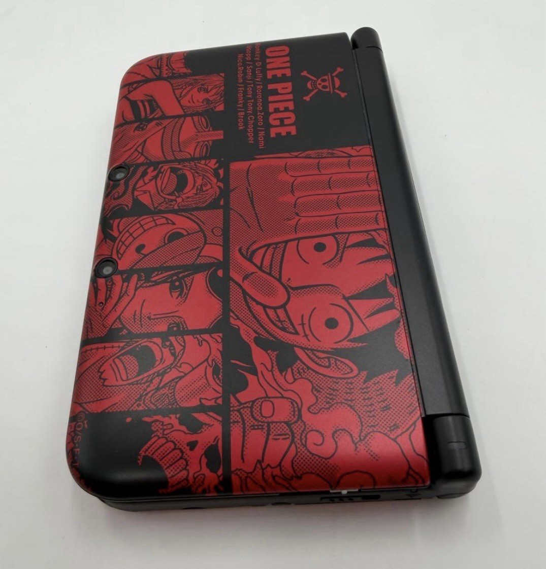 Nintendo 3DS LL XL console One Piece Unlimited World R model Luffy Red Free Ship