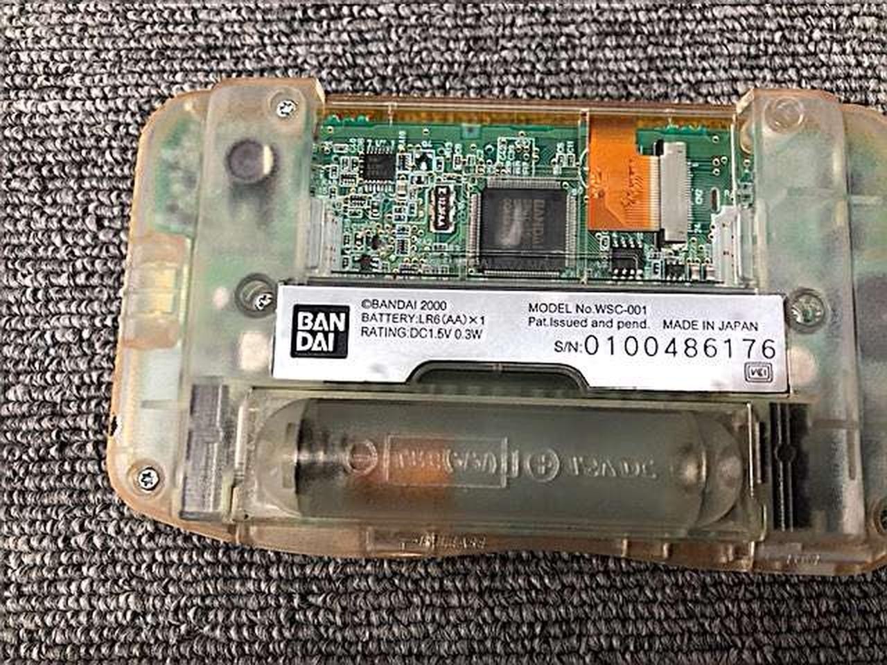 BANDAI WonderSwan Color WSC-001 Retro Gaming Console (Console Only) A2592
