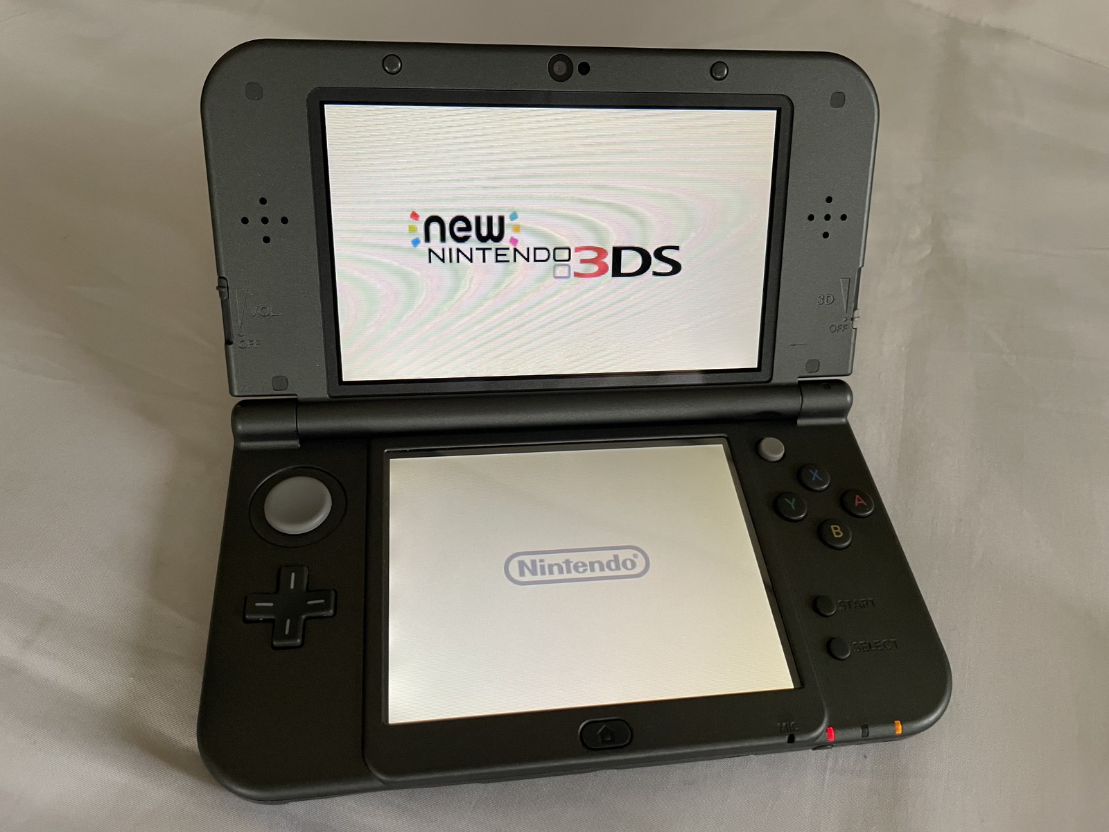 Nintendo New 3DS XL Metallic Black NTSC-J JPN Console Box Charger #046 z#127