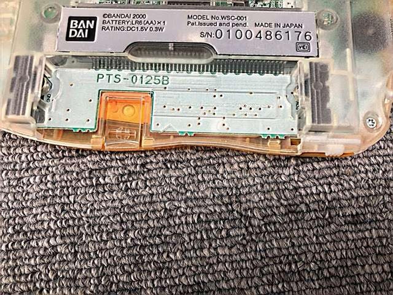 BANDAI WonderSwan Color WSC-001 Retro Gaming Console (Console Only) A2592