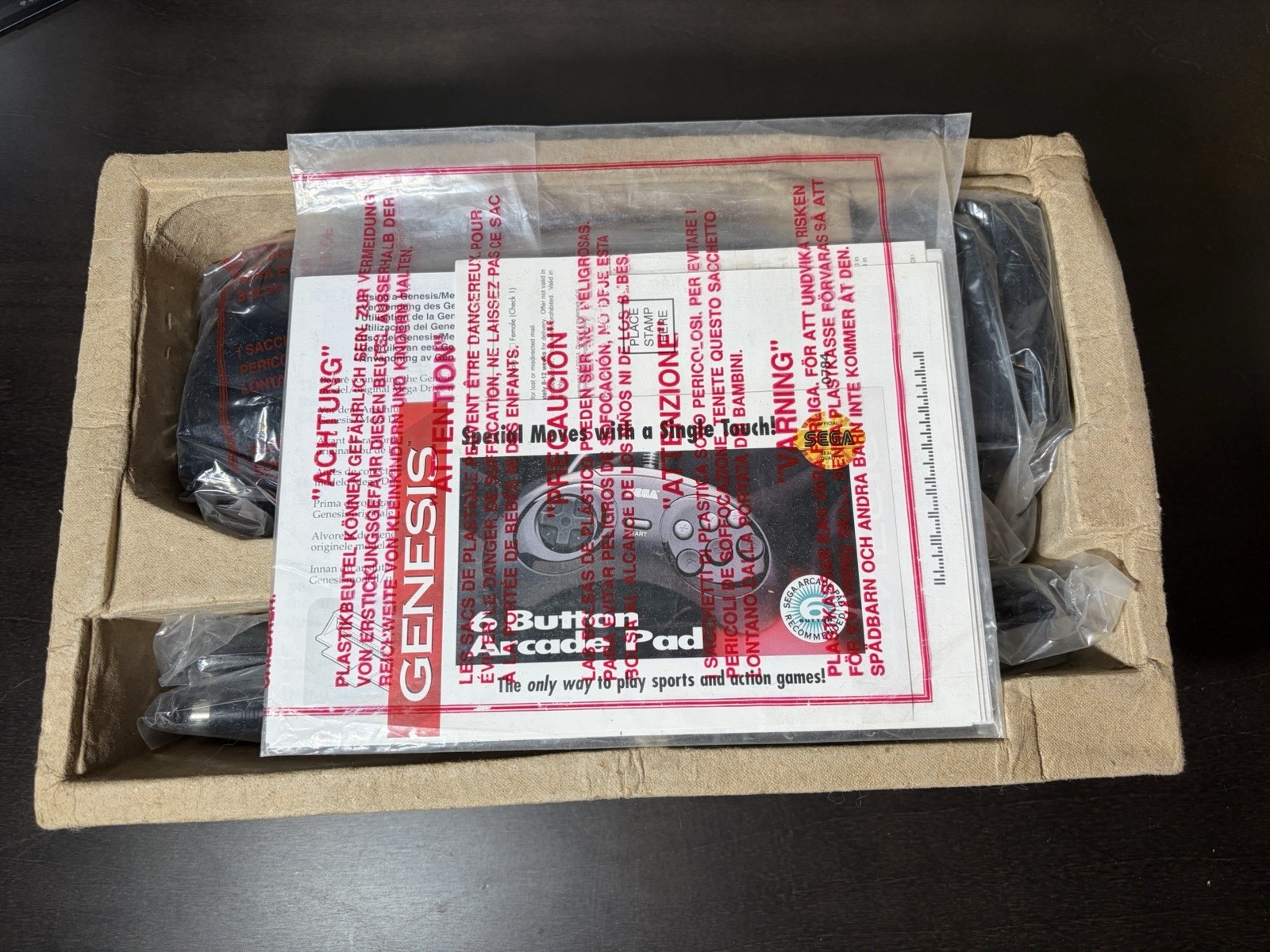 Sega Genesis 32X Game Console System Black Complete In Box