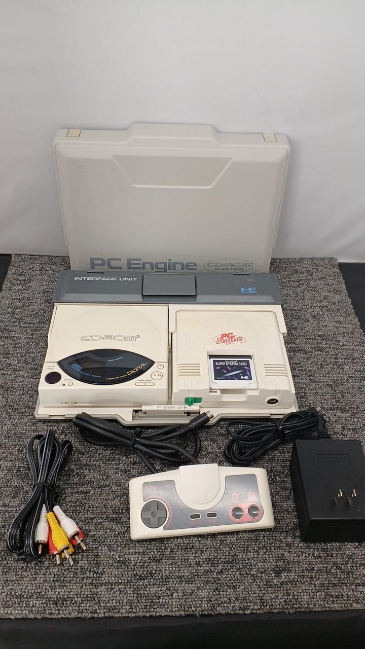 NEC CRD-30A/PI-TG001/IFU-30A PC Engine/CD-ROM2 Interface Unit