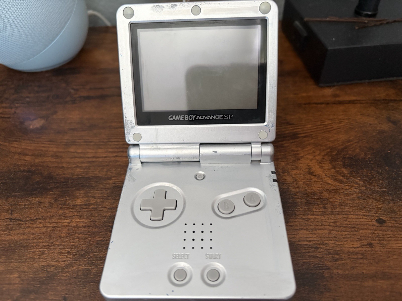 Nintendo Game Boy Advance SP Console Silver with Charger And Many Games