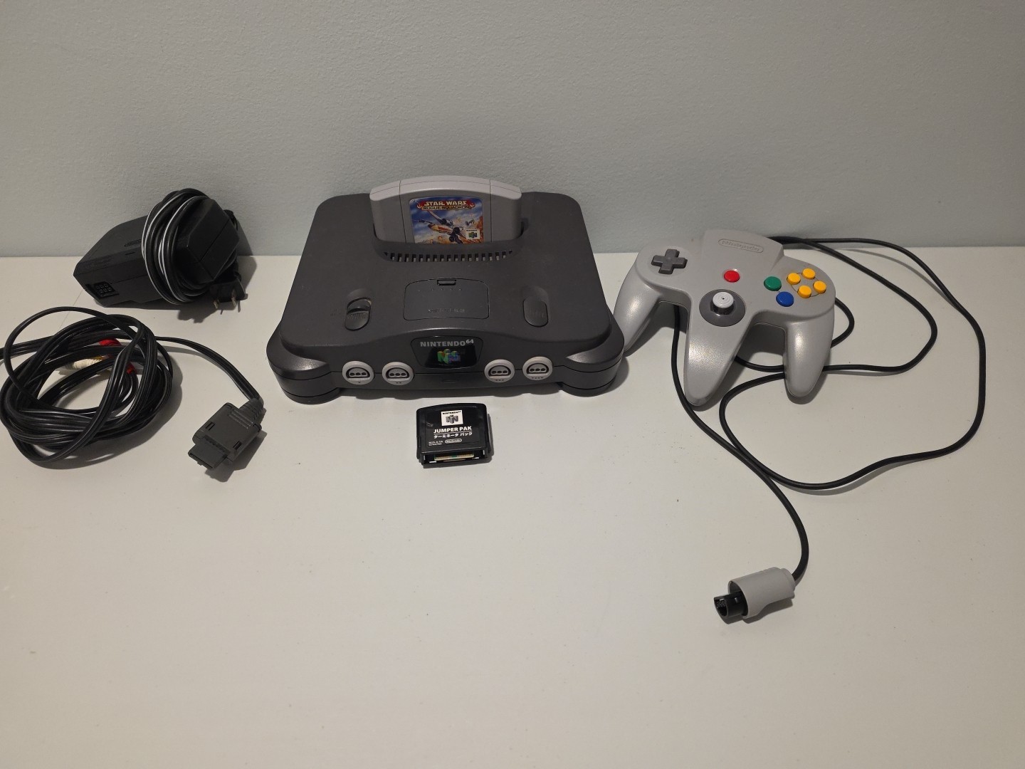 Nintendo 64 Console tested! NUS-001 USA Controller And Game Jumper Pack