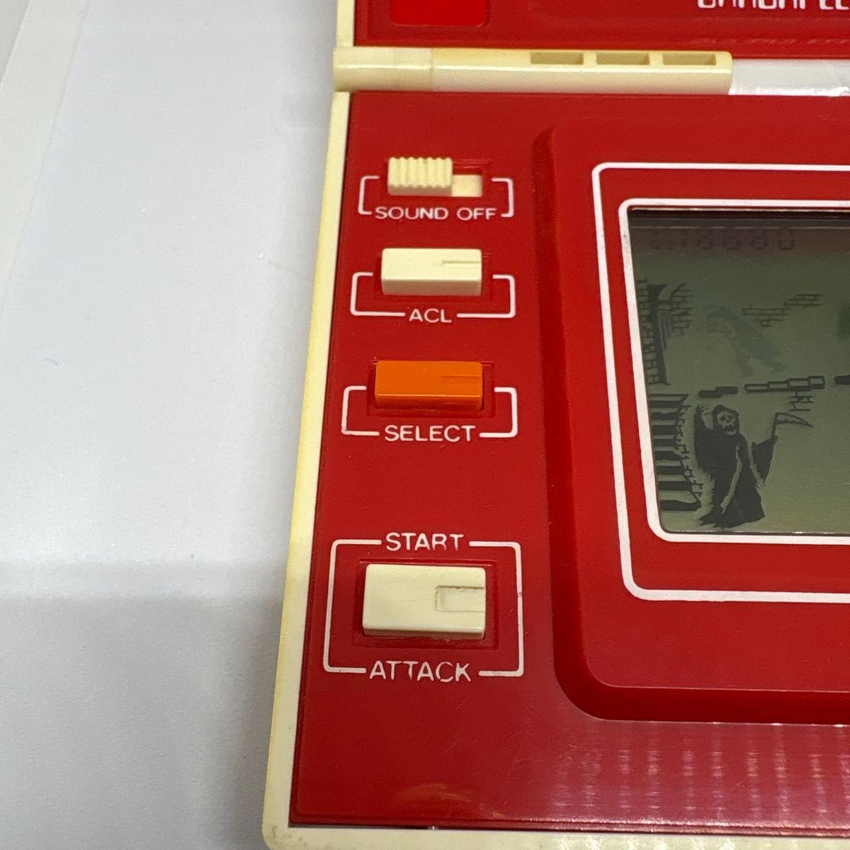 Rare Bandai Electronic Game: Evil Spirit’s House LCD SOLARPOWER Retro Game