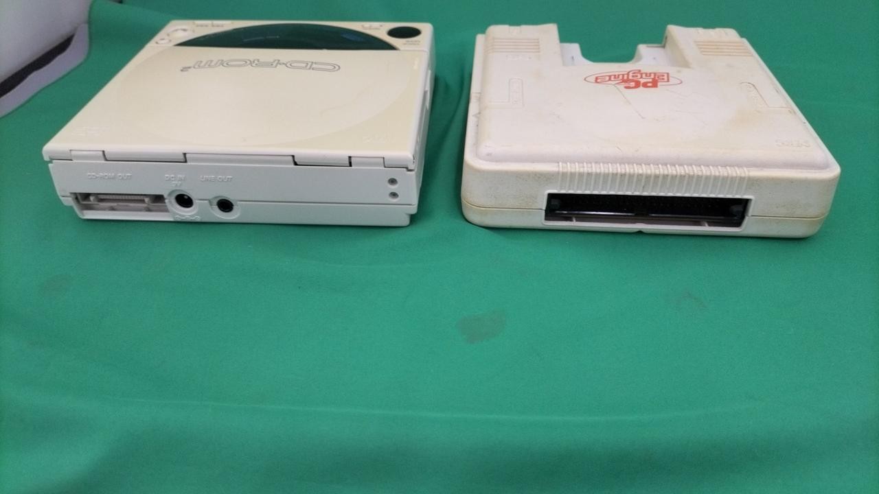 NEC PT-TG001+CDR-30A+IFU-30A PC engine+CD-ROM2