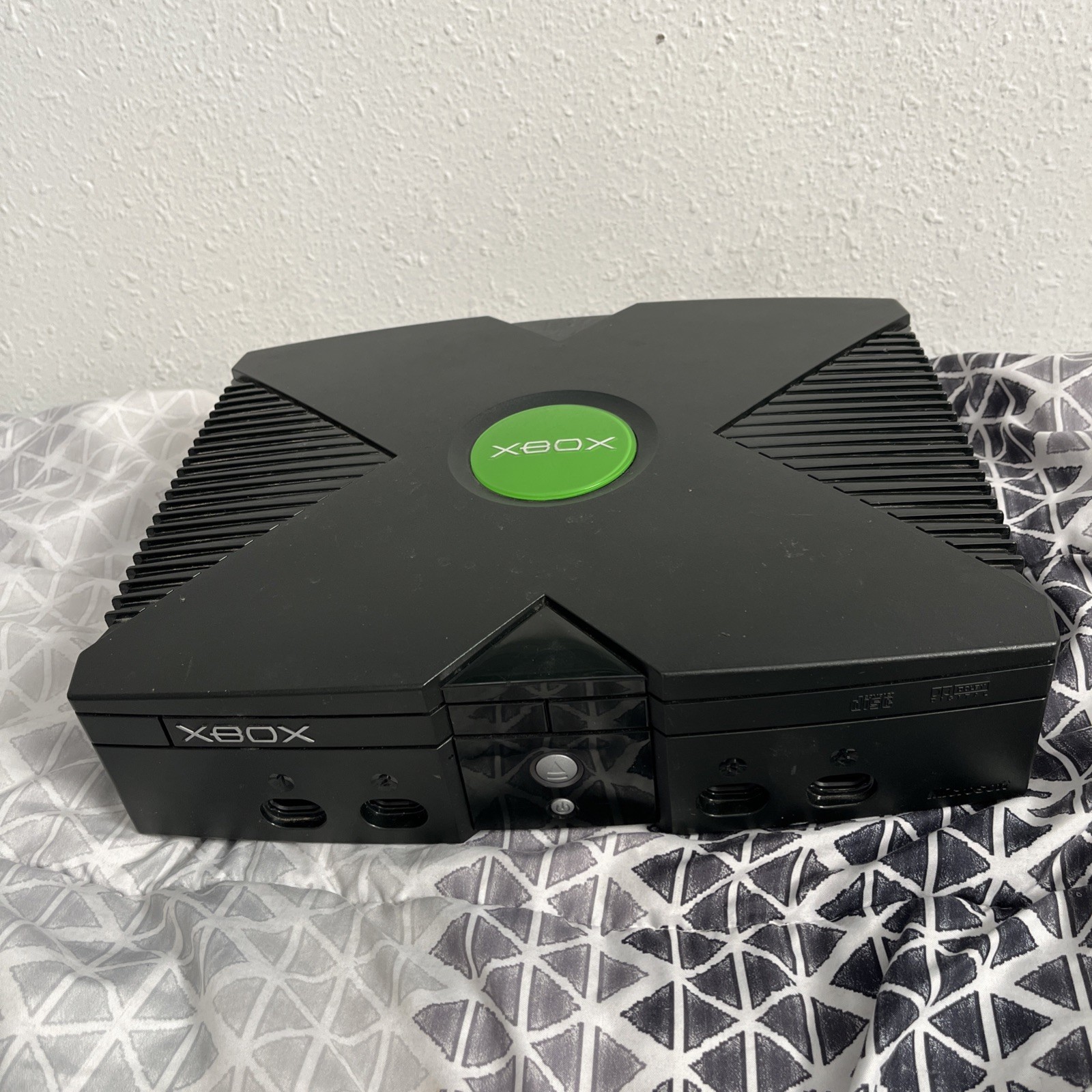 Original Microsoft XBOX Video Game Console Unit Only Untested