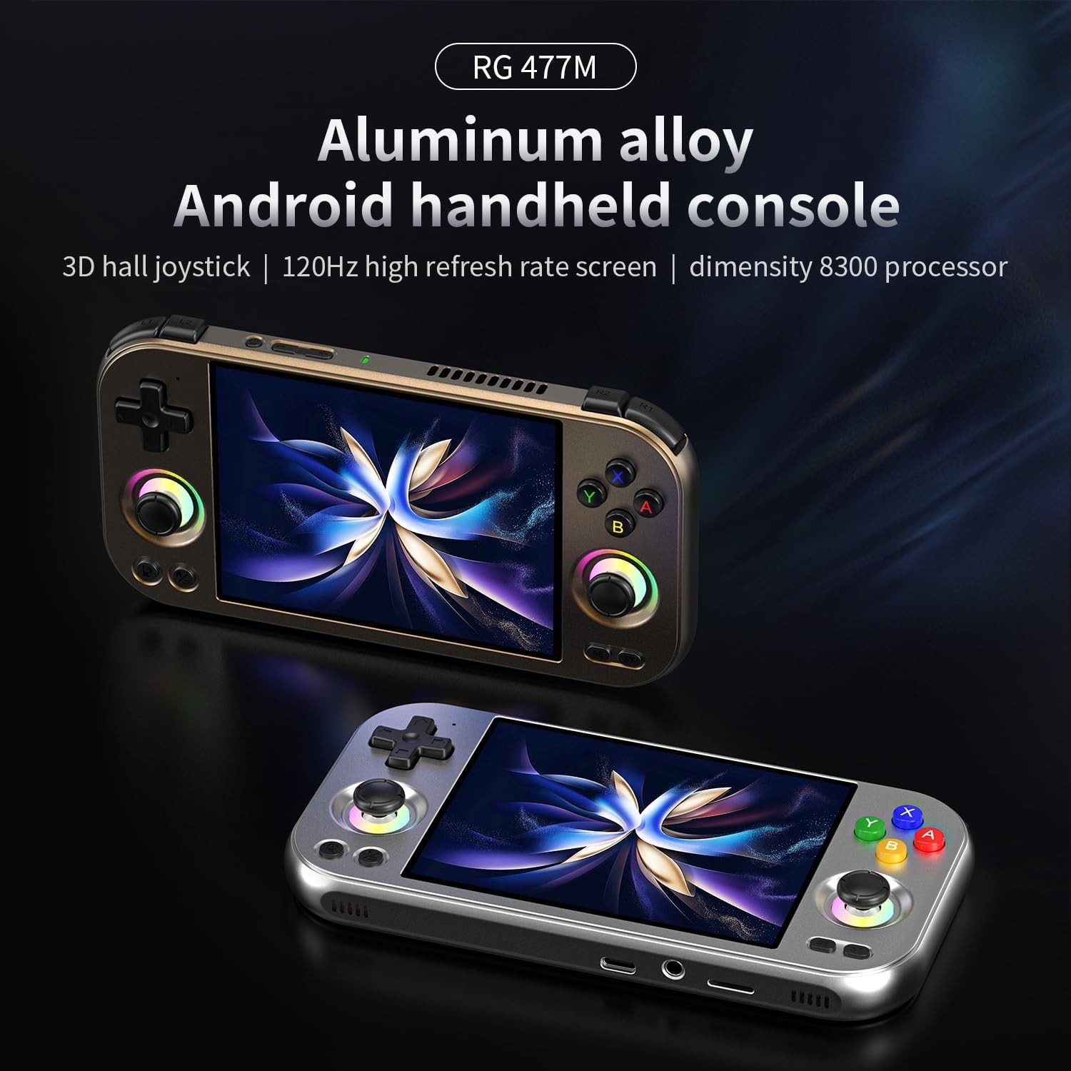 RG477M Retro Handheld Aluminum Alloy Dimensity 8300