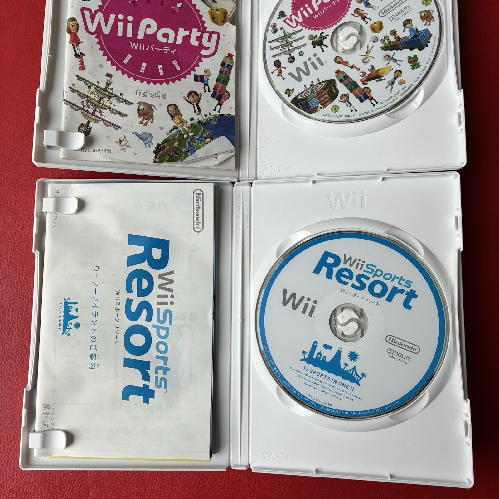 Nintendo Wii Console CIB (EXCELLENT) RLV001 – JPN w/ 3 classic games (NTSC-J)