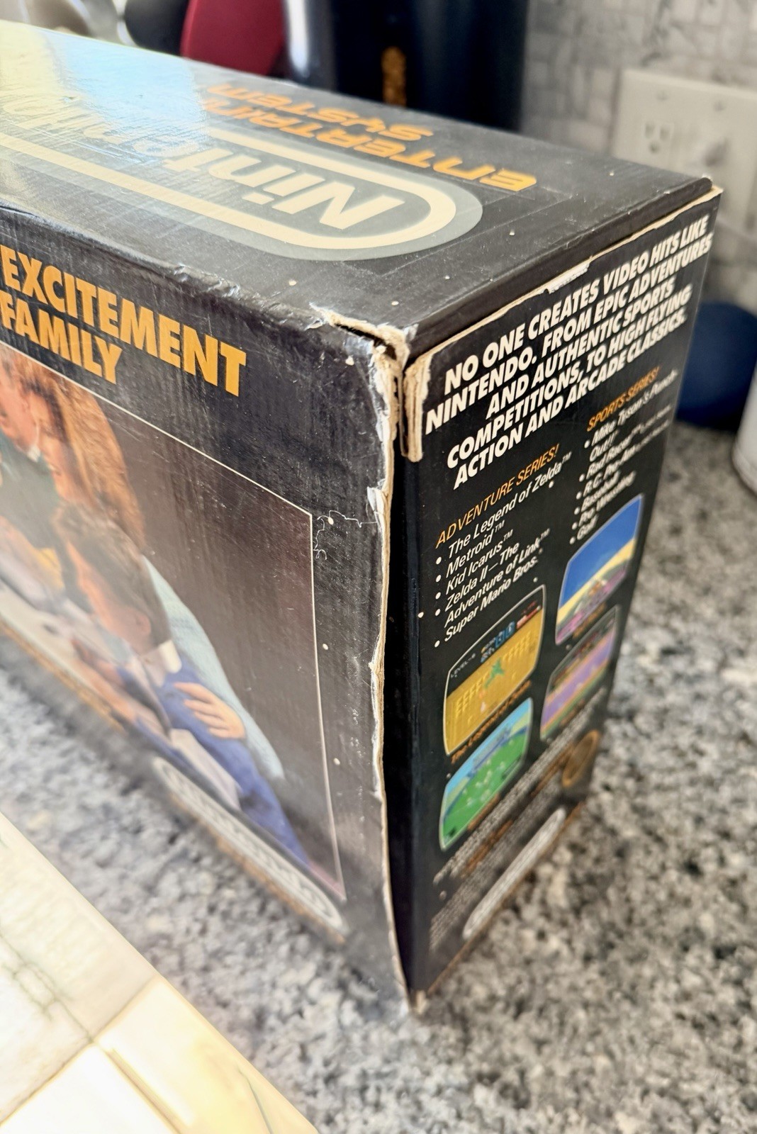 Nintendo NES Action Set Home Console (Tested) (CIB) With Games And Hook Ups