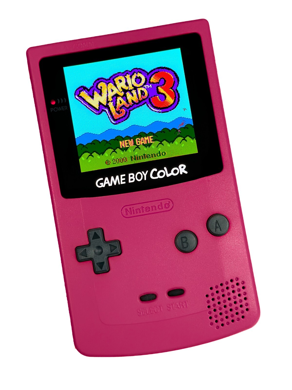 Nintendo Game Boy Color BERRY System GBC AMOLED OLED XL Touchscreen LCD Buttons