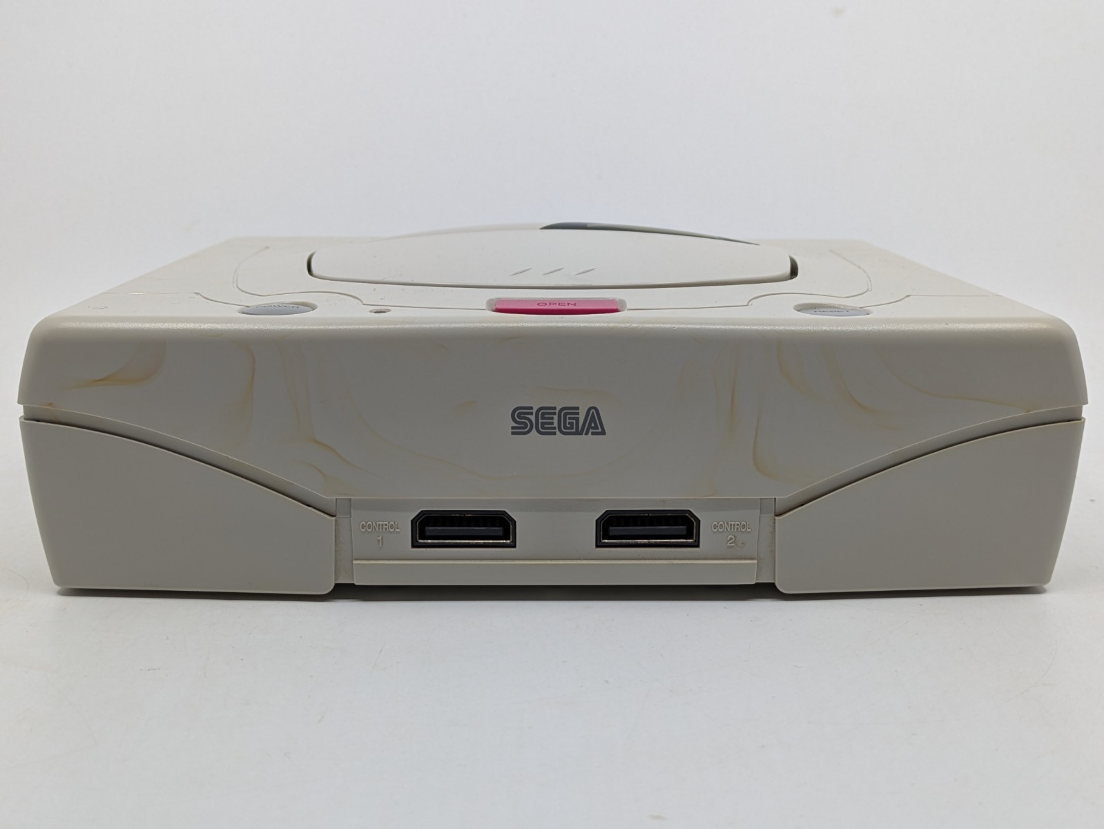 Sega Saturn White HST-3220 NTSC-J Tested w Controller + Touge King the Spirits