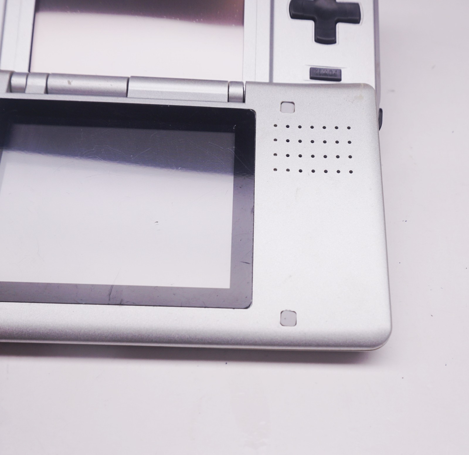Nintendo DS Original Platinum Silver Handheld Console Refurbished New LCD Screen