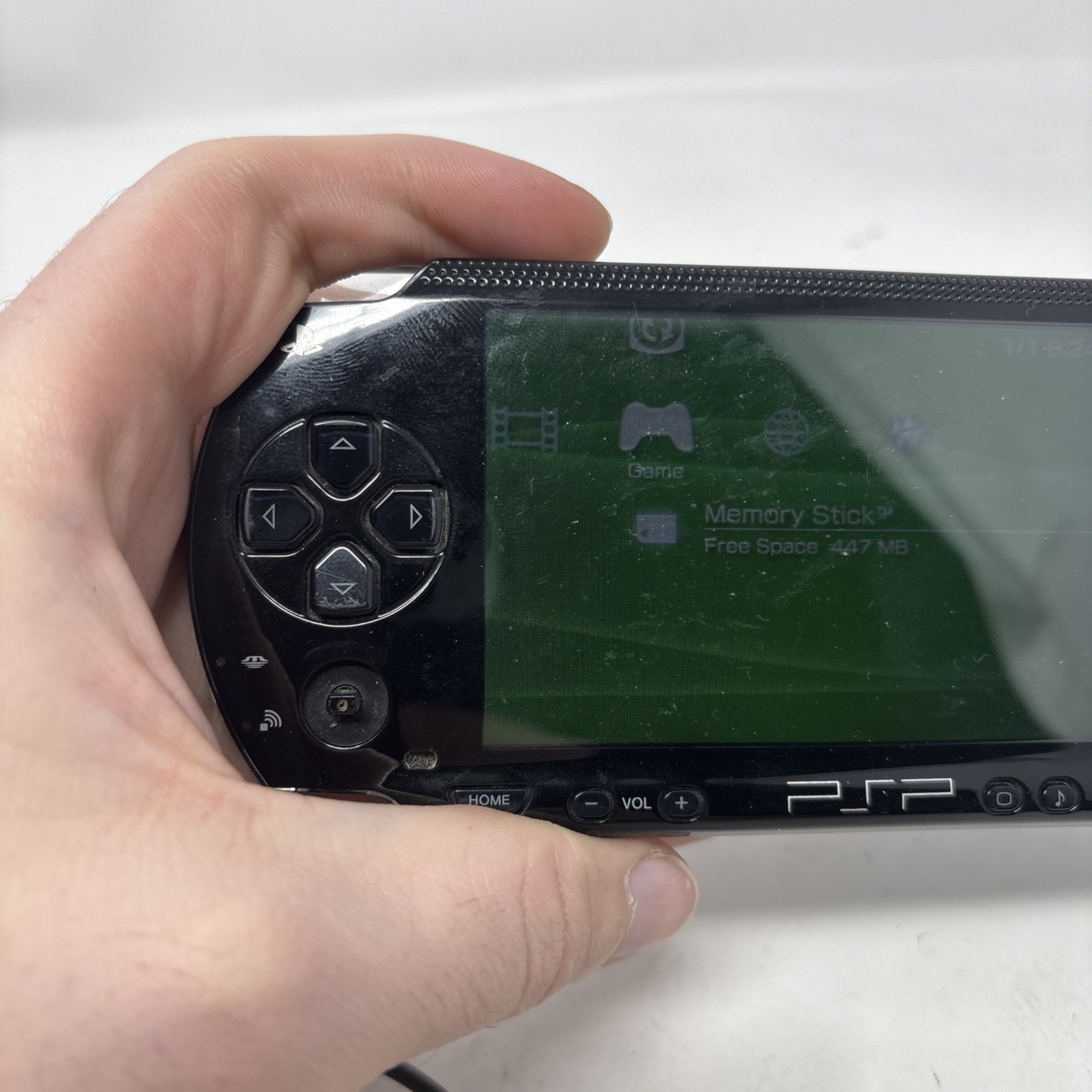 Sony PSP-1001 PlayStation Portable – Black. Tested And Working W/ Charger. Read