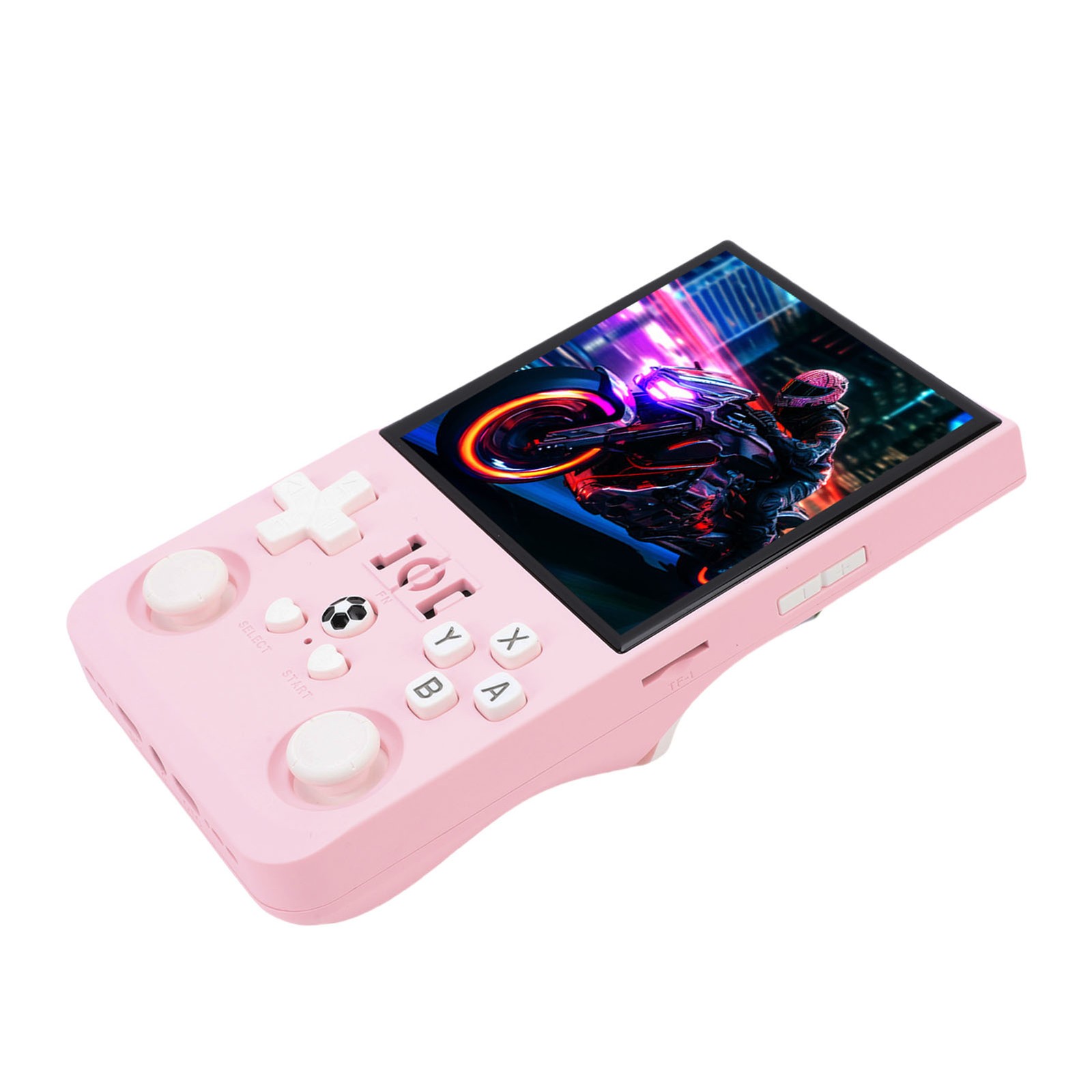 R36MAX Retro Handheld Game Console 4000mAh Long Battery Life 4 Inch Open So CSLY