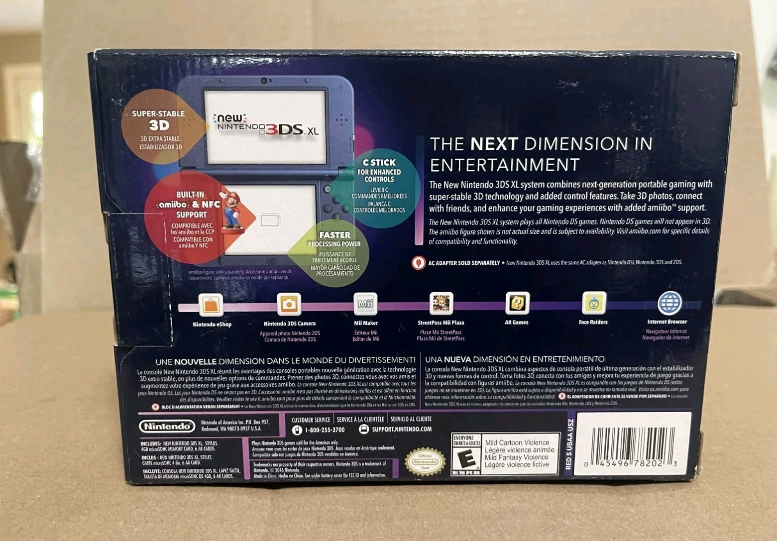 Nintendo 3DS XL Galaxy Edition System Console Purple, BRAND NEW