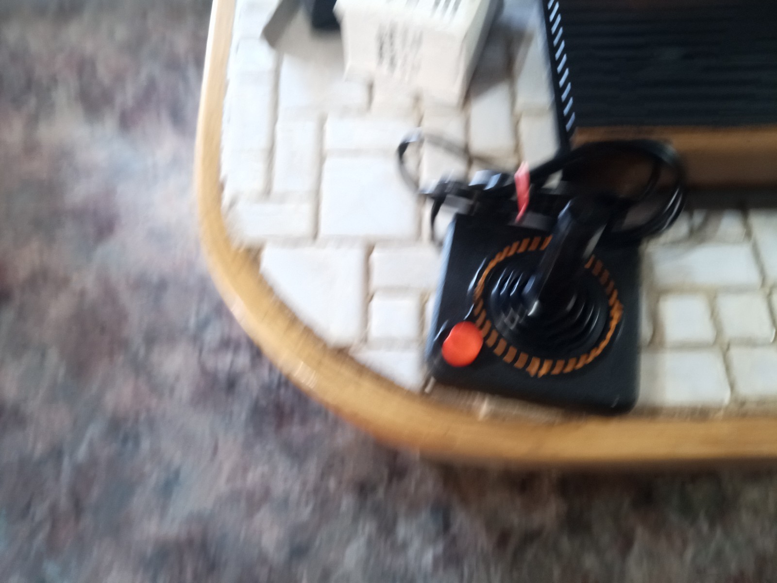 Atari 2600 light 6er In Box -Comes w/ paddles/joysticks, CIB works decent con