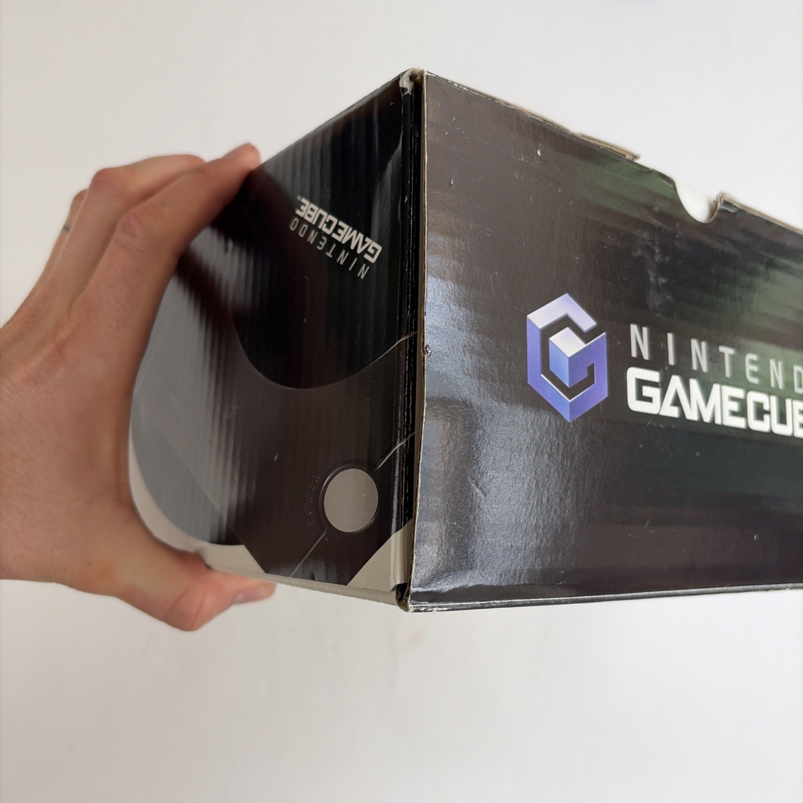 Nintendo GameCube Black Console Complete In Box Tested Working CIB Plastic