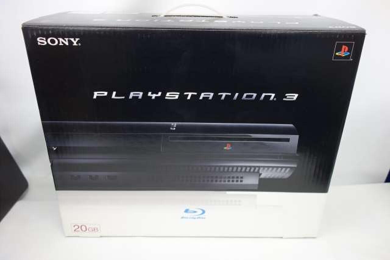 Used W/B Sony PlayStation3 CECHB00 20GB Black Video Game Console JAPAN tested